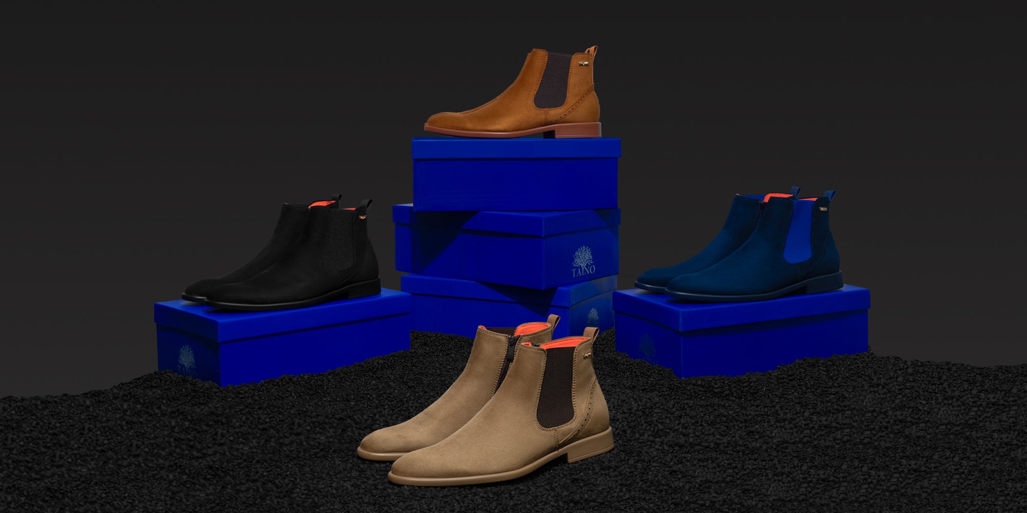 The Victorian S TAYNO Suede Chelsea Boot